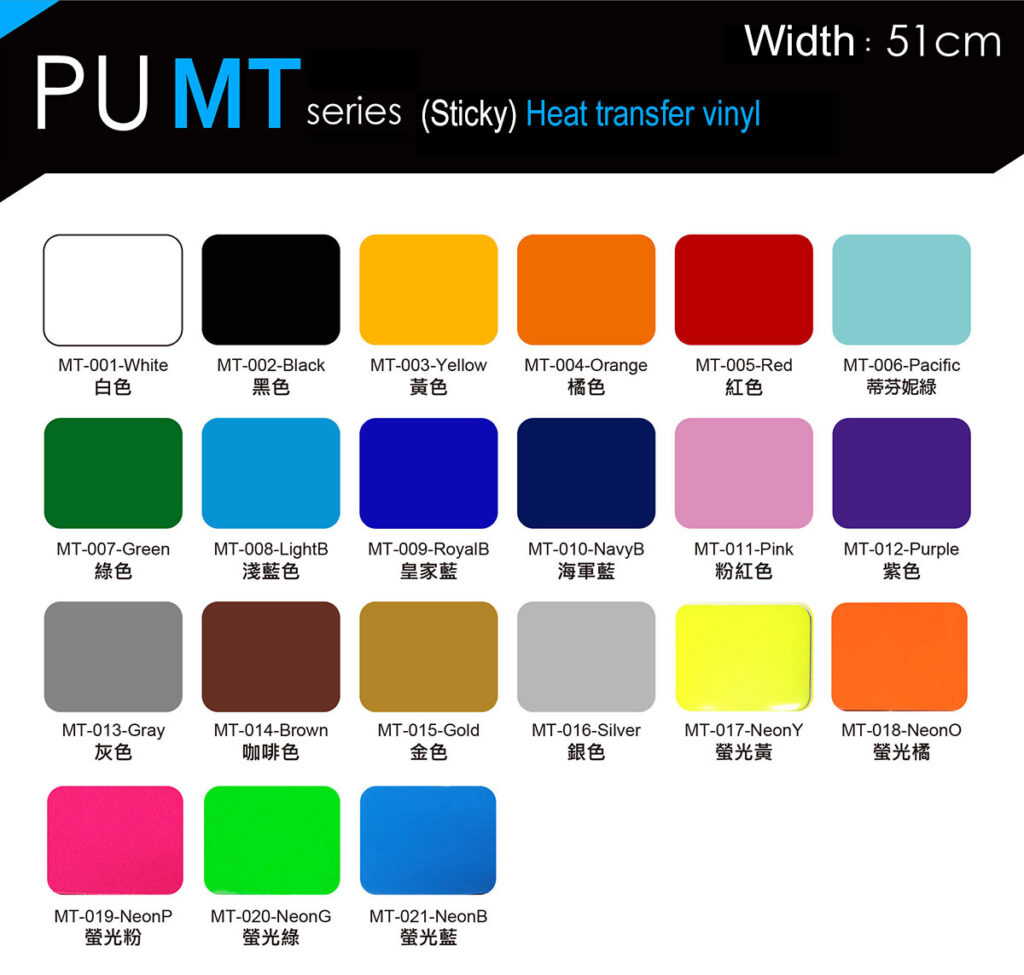 A brief introduction of PU heat transfer vinyl